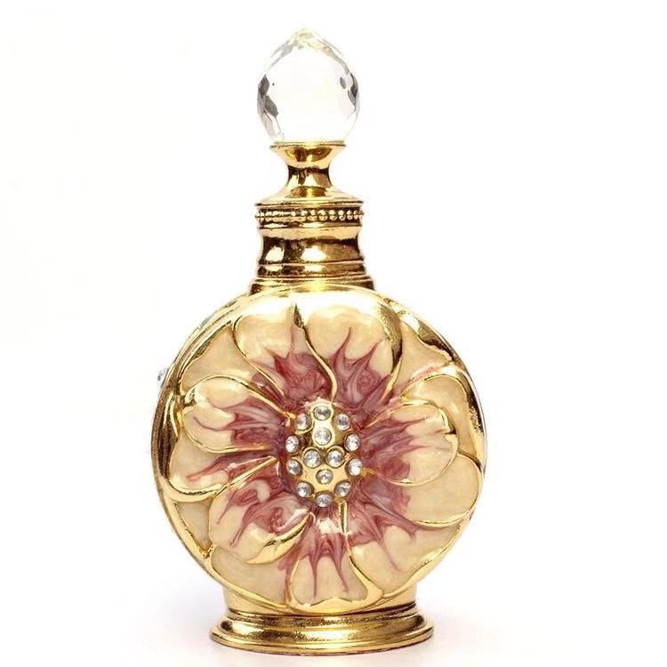 中东阿拉伯迪拜复古金属迷你香水瓶香精瓶分装瓶