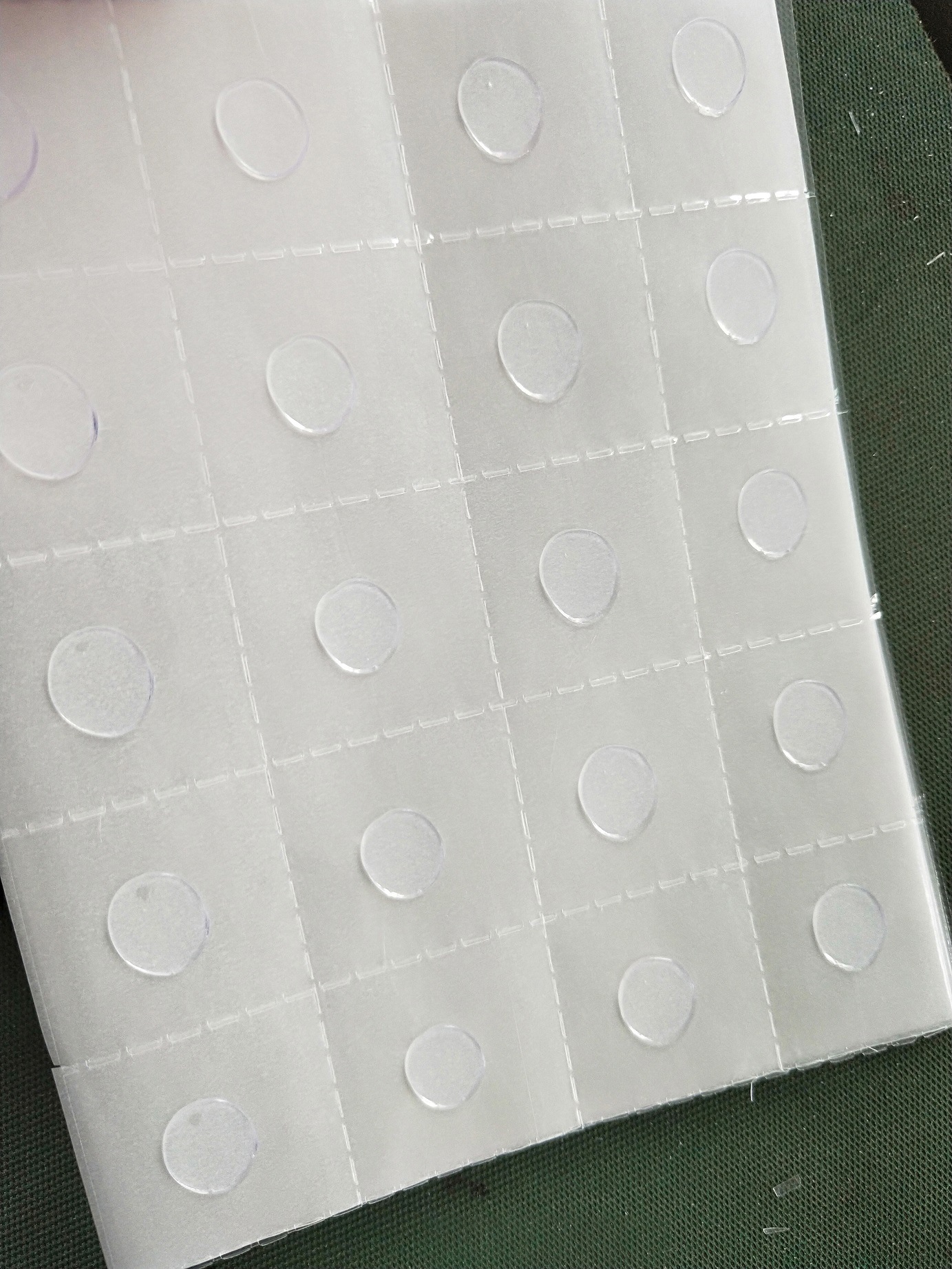 20个一片圆点胶/鼻涕胶/胶点