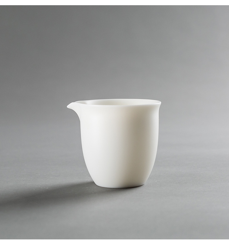 德化白瓷茶具套装手工盖碗茶壶家用简约功夫茶杯羊脂玉白瓷茶具