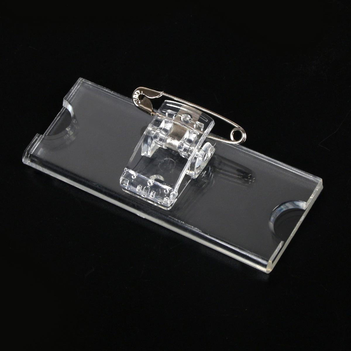 科记工作牌卡套胸卡别针员工牌透明胸牌厂牌工号牌姓名酒店形象卡