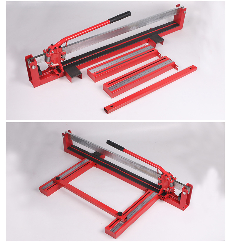 供应槽钢单轨手动瓷砖切割机 800/1000/1200型石材切割专用机器
