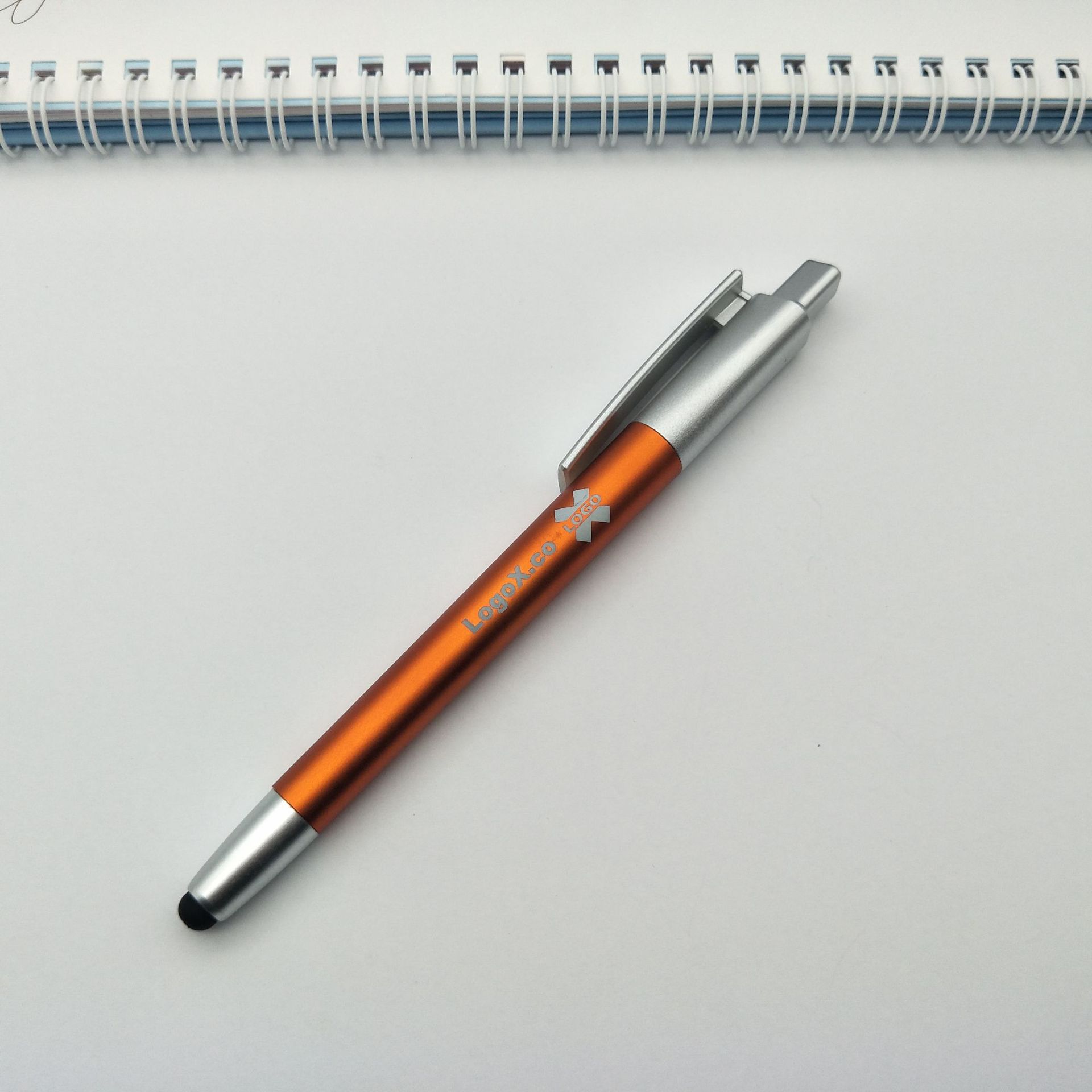 供应三合一触控圆珠笔广告促销圆珠笔 logo发光灯箱笔