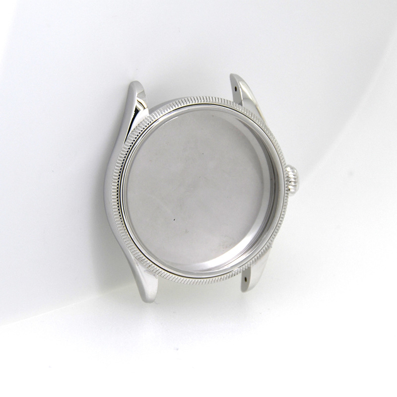 贵金属手表18k白金手表配件cnc加工批齿表壳厂家