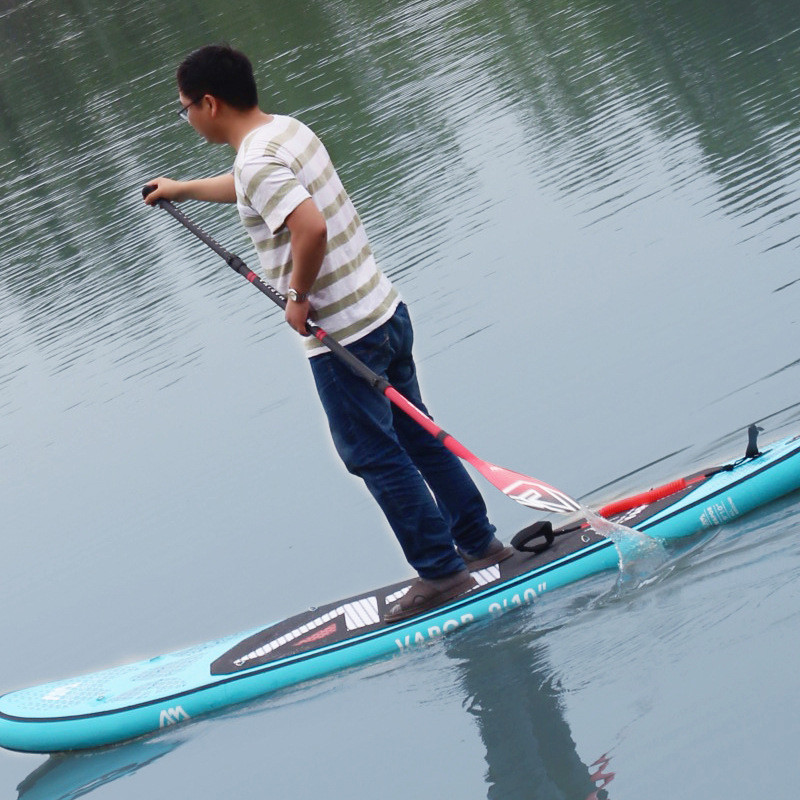 乐划2019新划桨桨板专用桨可延伸缩铝合金全碳半碳儿童玻璃纤维