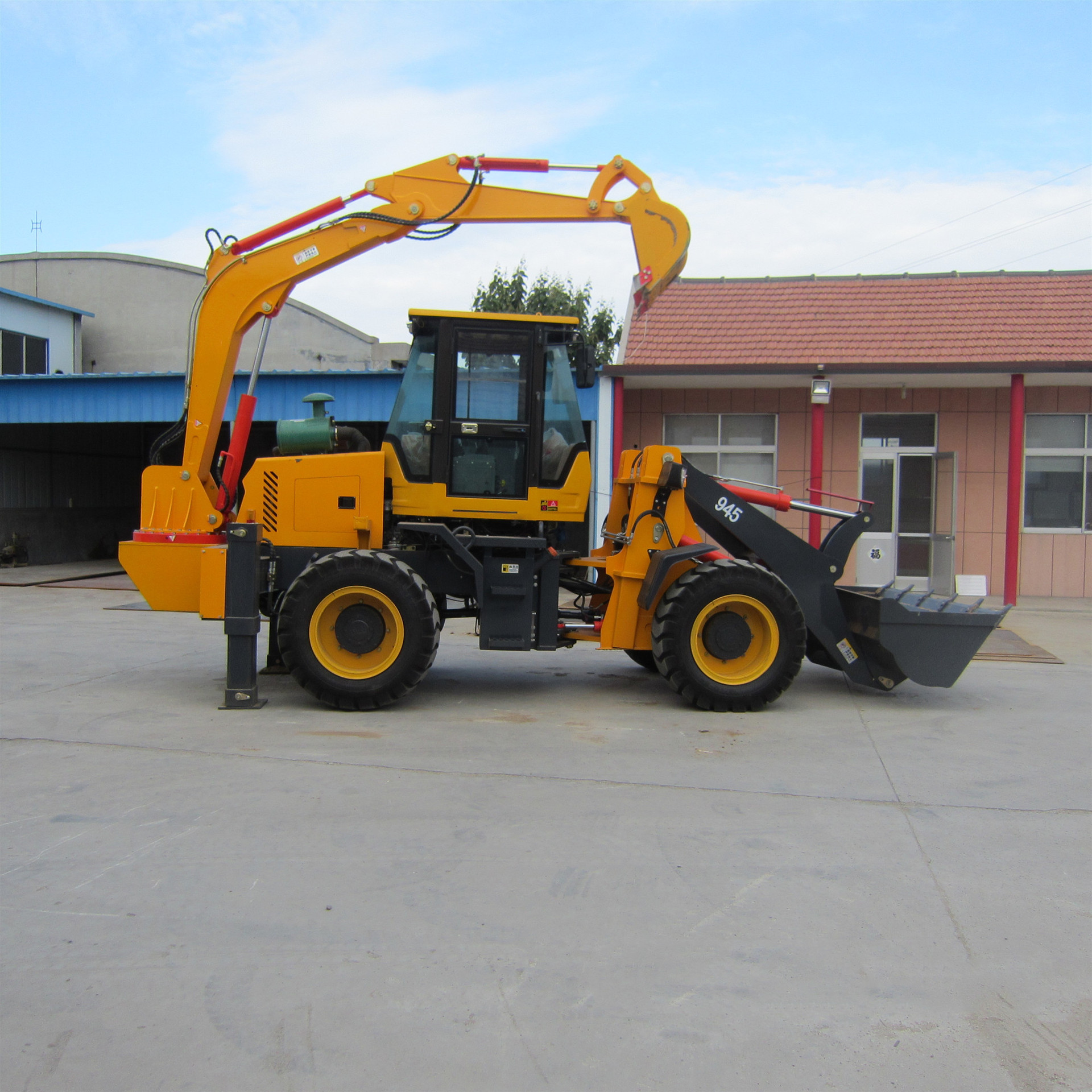 厂家直销两头忙挖掘装载机铲挖一体装载机 小型装载机两头忙价格