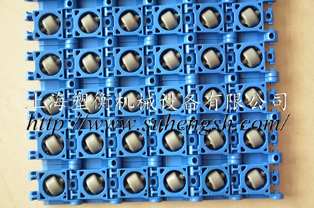 rtb-m2塑料模组网带万向滚珠网带模块网链物流分拣分道线输送网链