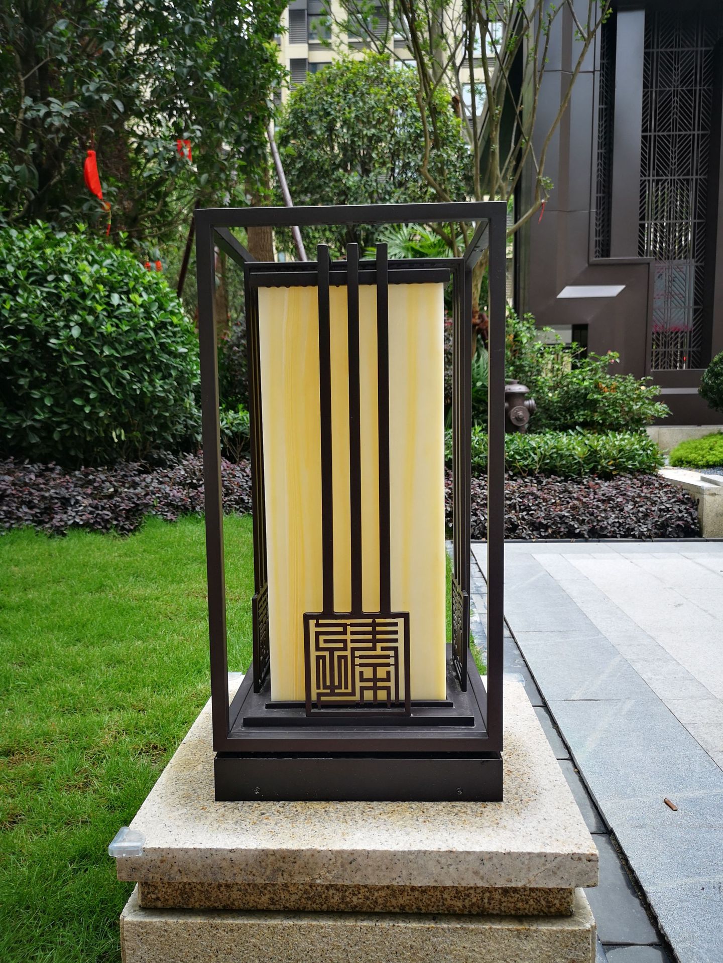 四川特色景观灯柱,成都特色草坪灯生产厂家,德阳仿云石景观灯