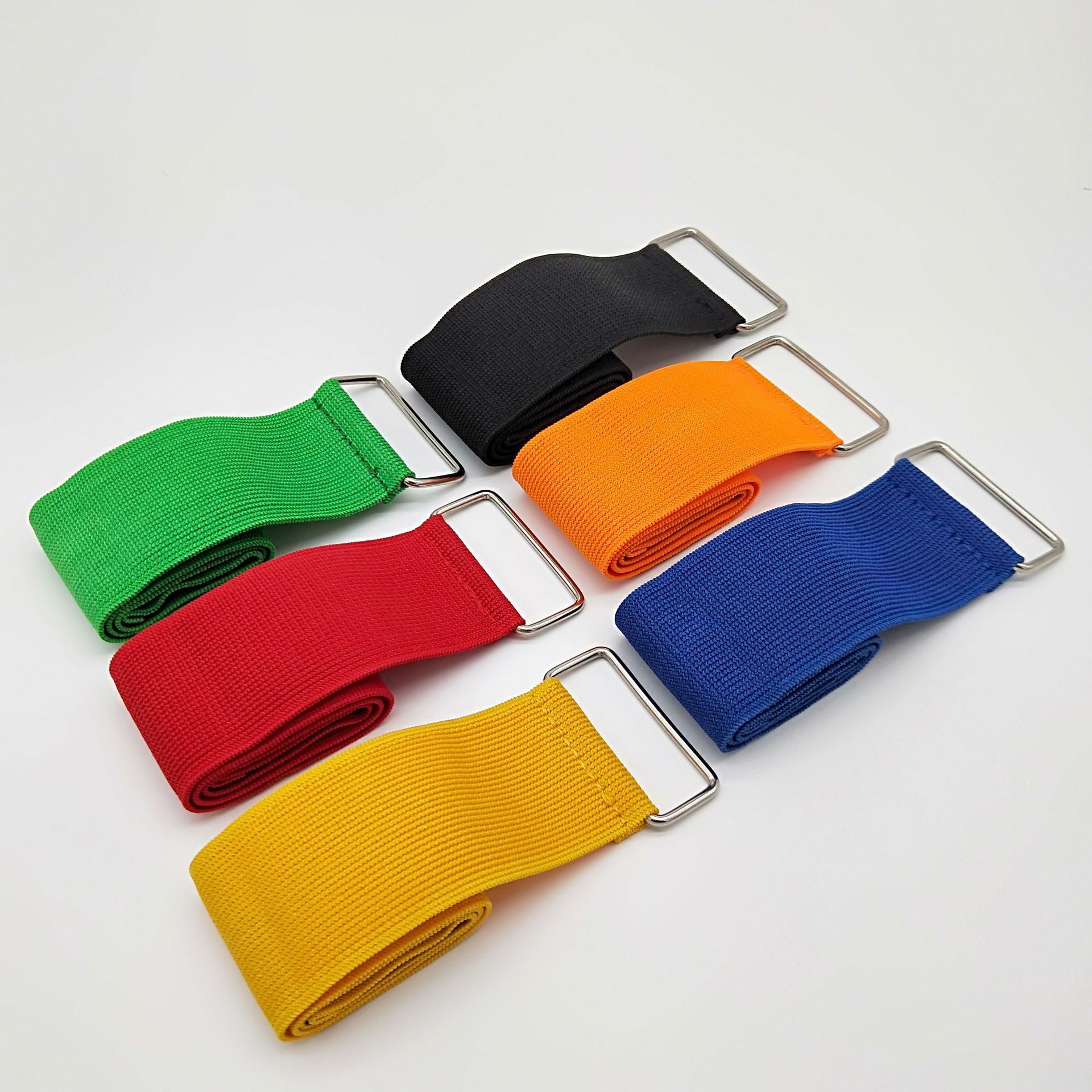 跨境热销2人3足脚踝绑带 弹力绑脚带 活动游戏绑脚带 多色可选