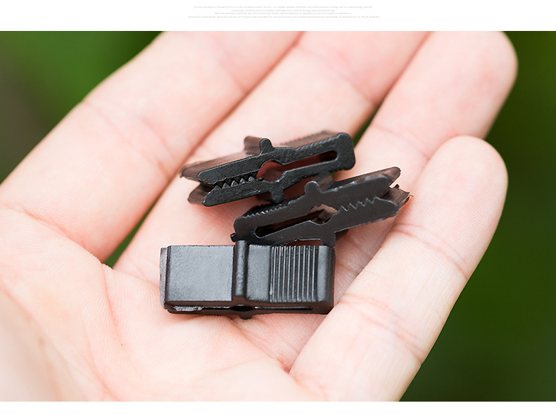 内膜保温小膜夹压膜卡扣大棚防虫网遮阳网塑料膜固定夹 滑卡夹子