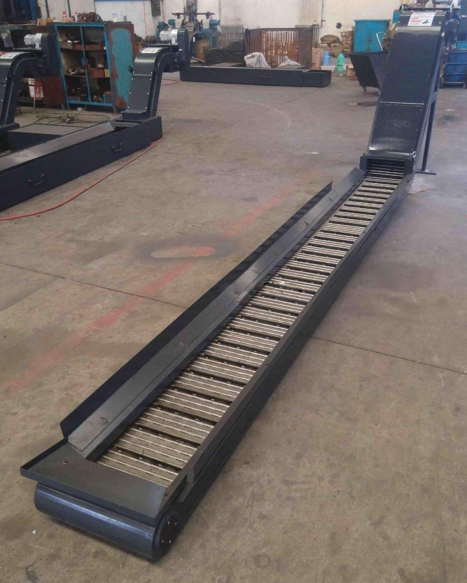 厂家直销链板式除屑机环保机械车间无故障零件输送自动上料排屑机