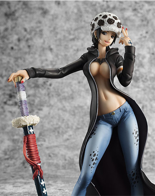pop 海贼王 特拉法尔加 罗女版 女体手办模型公仔