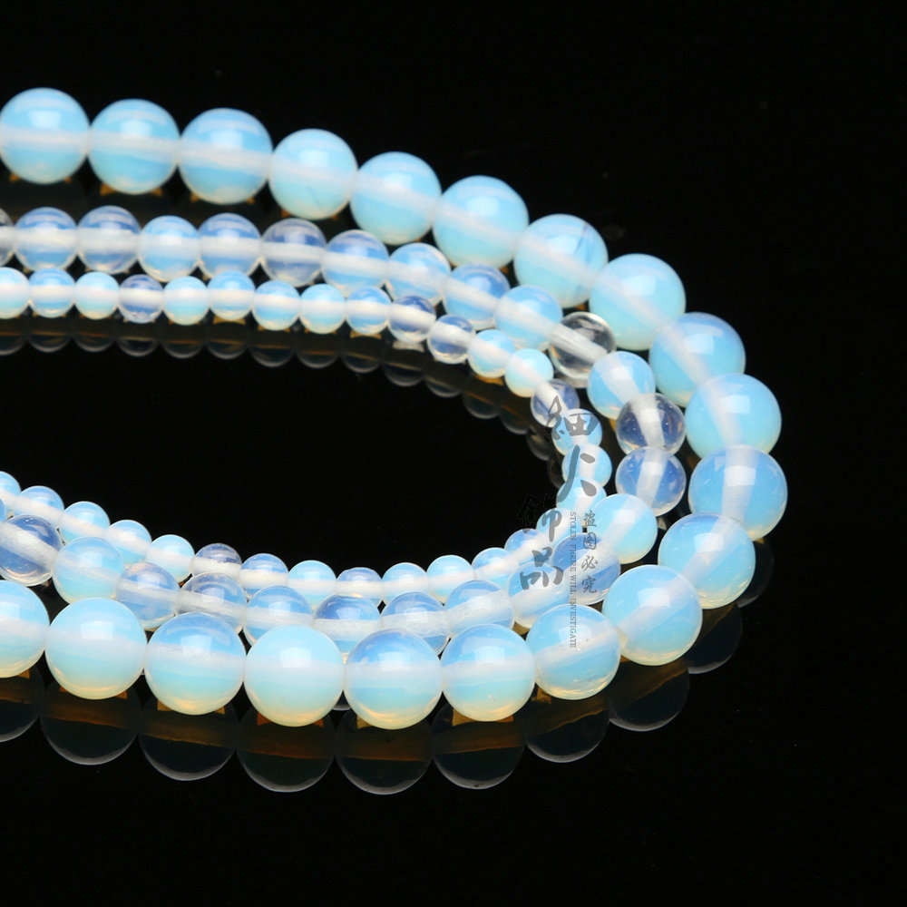 opal 蛋白石圆珠散珠批发人工合成材料澳宝蛋白石珠子外贸跨境