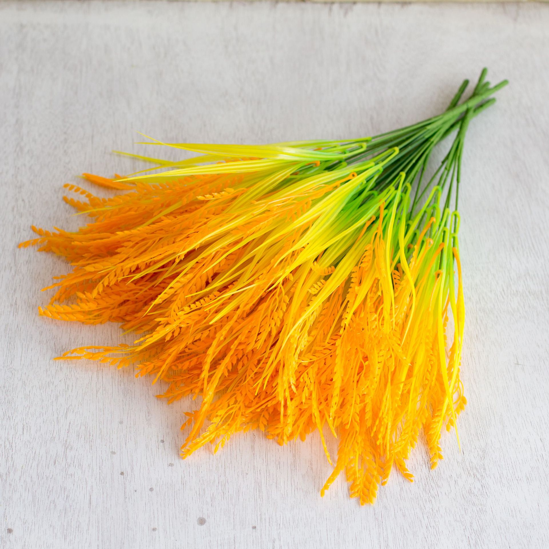 厂家供应仿真稻谷 装饰假麦穗定制批发稻谷穗仿真植物