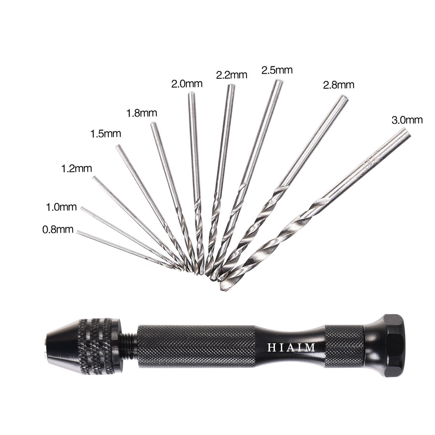 cross-border spot mini b aluminum alloy hand twist diamond diamond bodhi py model punching diy tool set