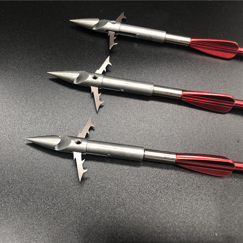 猎鲲鱼镖30g强磁后置重型440c深水镖 弹弓射鱼镖批发子弹镖飞鲨镖