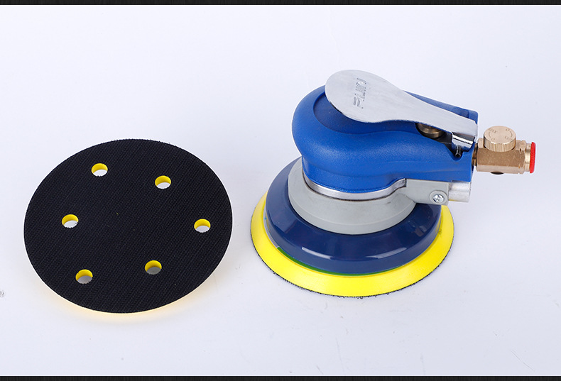 rj-313日进rijin125圆盘打蜡机气磨抛光机5寸气动打磨机气动工具