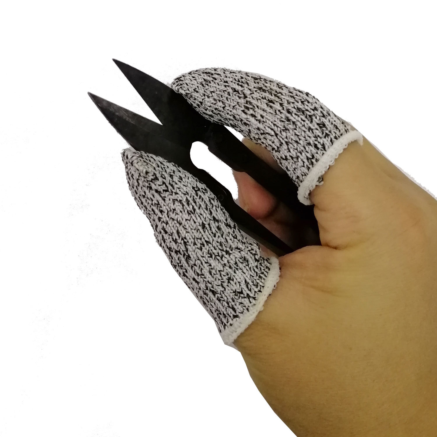 五级防割指套劳保防割伤手指套防切割工作车间防护男女通用五指