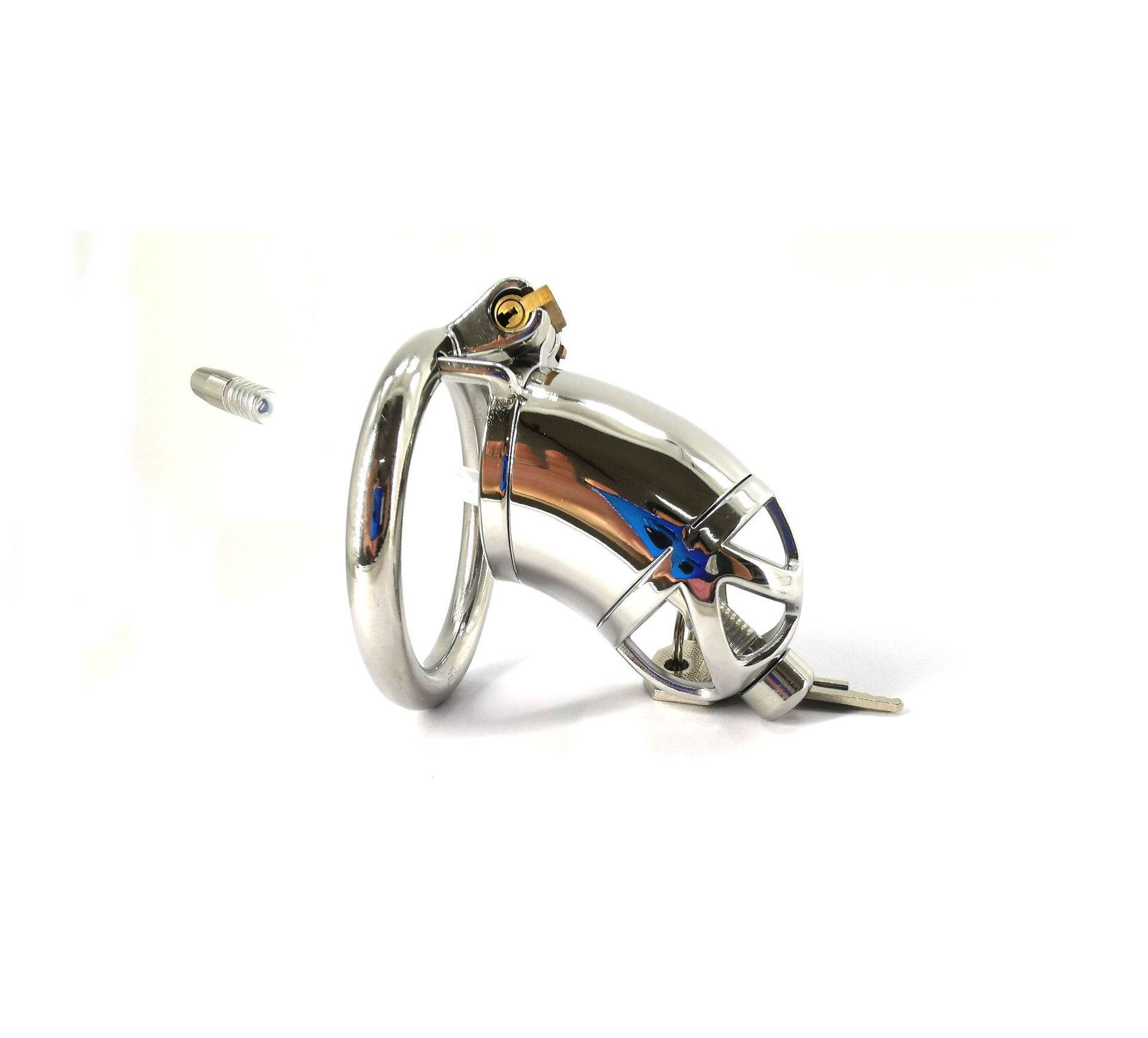 frrk弯管jj阴茎锁贞洁器另类玩具戒撸性工具男用长期外出成人用品