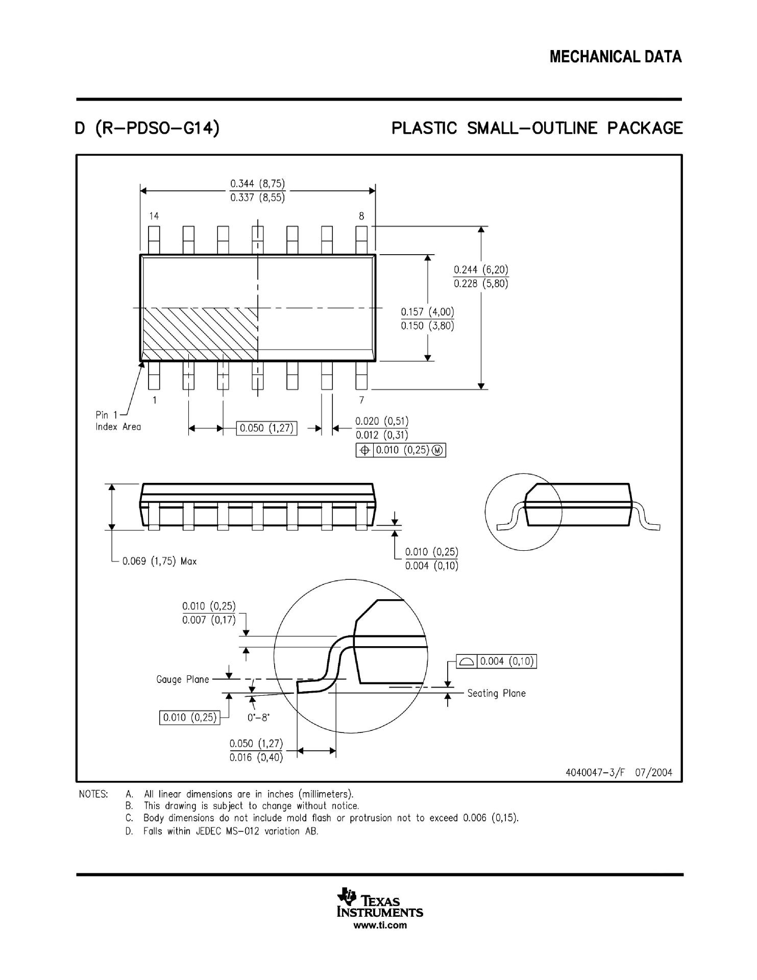 cd4066 cd4066bm sop-14贴片 四路模拟开关芯片 ti/德州 全新现货