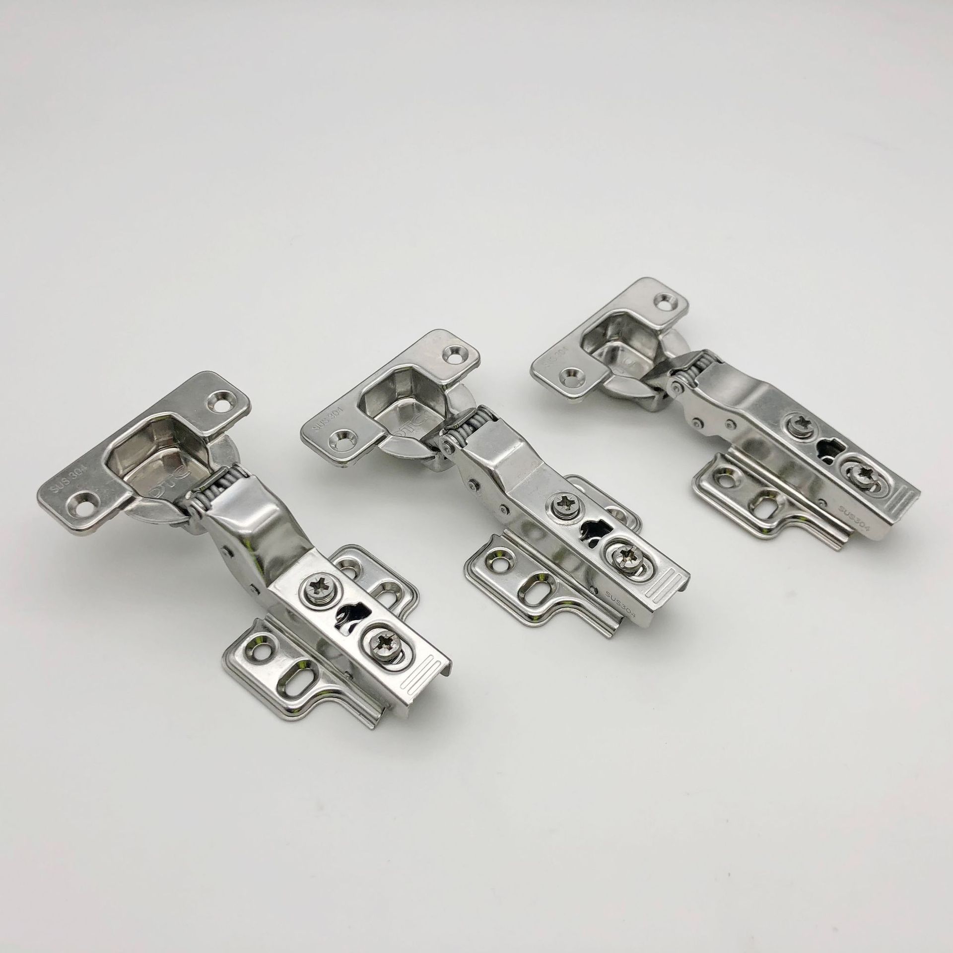 东泰dtcs80 304不锈钢铰链衣柜飞机铰 橱柜弹簧阻尼液压铰链合页