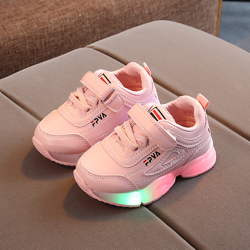 2020 Spring and Autumn New Luminous Children's Sneakers