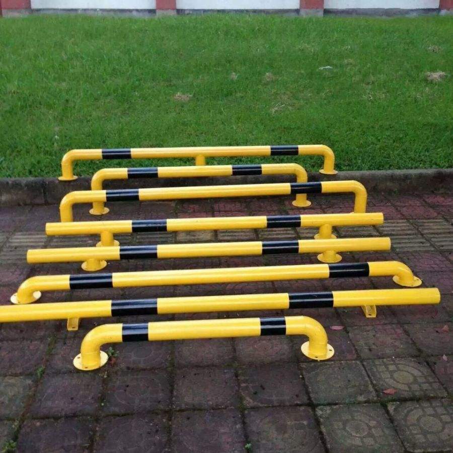 u型钢管挡车器防撞护栏桩停车桩加固护栏停车位栏杆私人车位