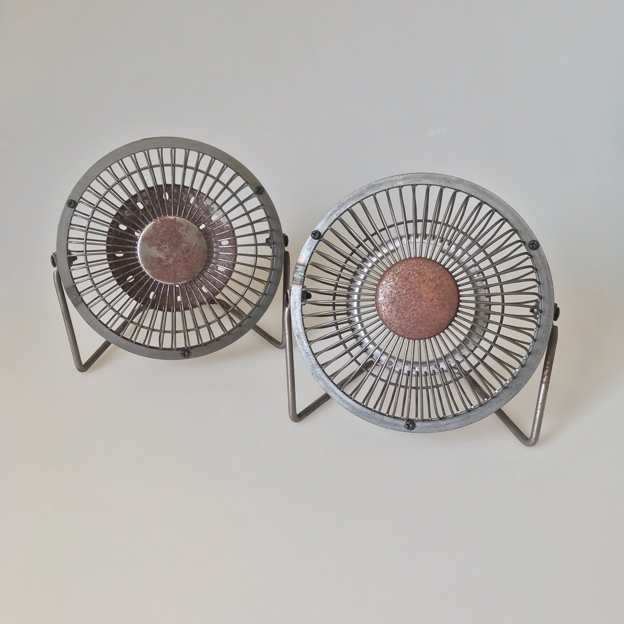 风扇配件网罩金属铁网4寸6寸7寸8寸9寸黑胚喷粉电镀线五金网罩