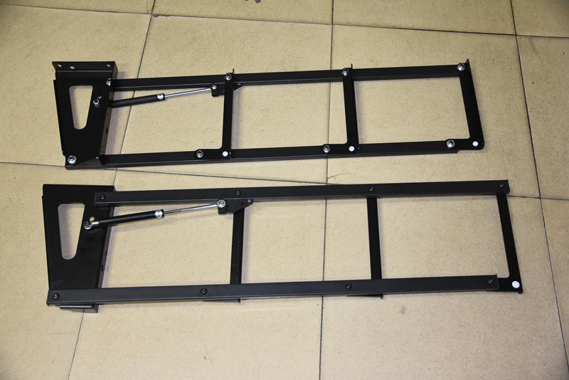 厂家直销五金壁挂折叠桌墙壁悬挂置物架变餐桌五金折叠活动桌架