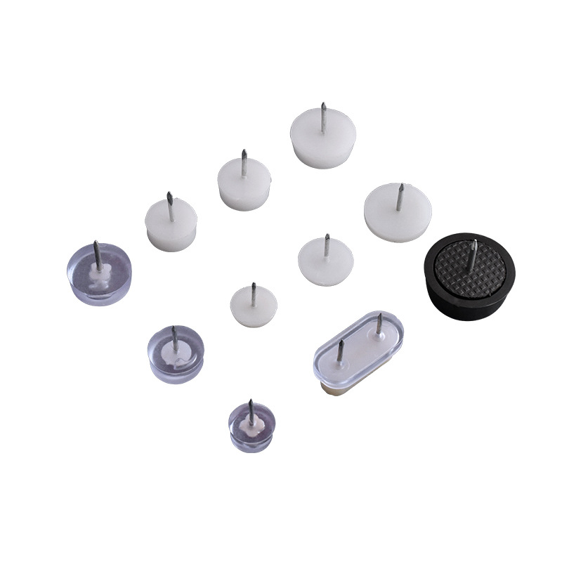 加厚家具地脚钉尼龙脚钉子防水钉 塑料地脚钉 沙发地脚垫脚钉防滑