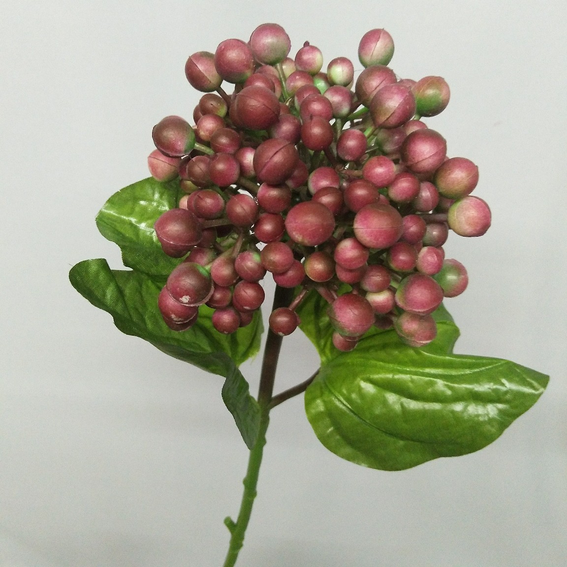 仿真花37头冰岛情人果果实装饰花卉客厅餐桌落地花瓶树枝卧室插花