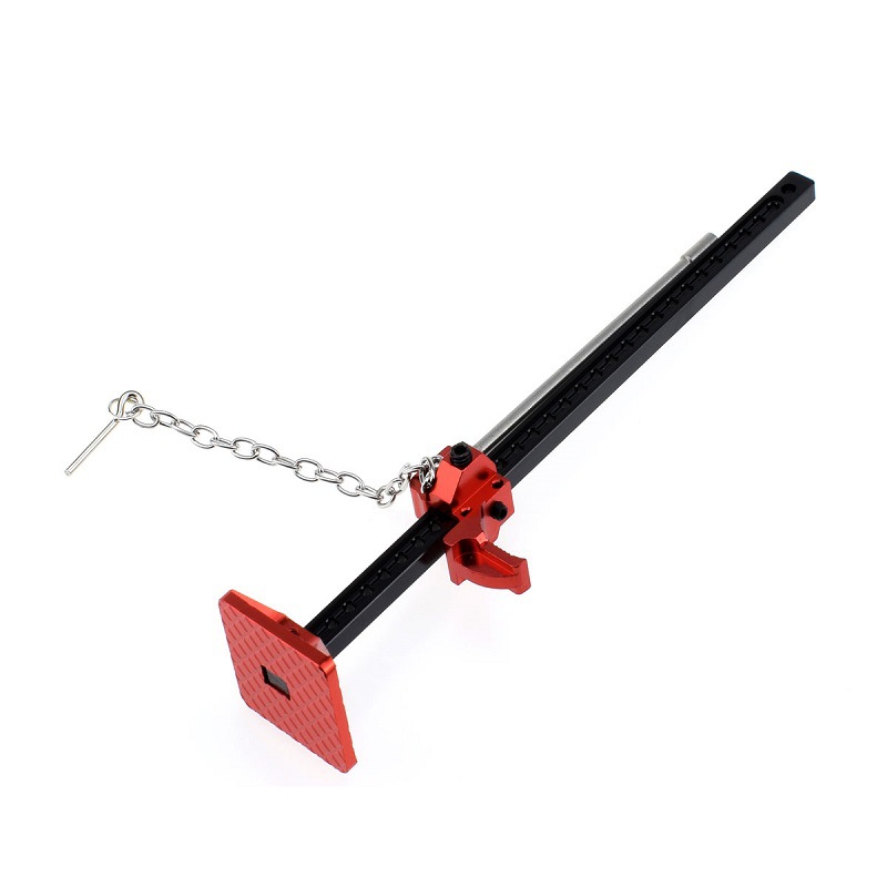 1/10金属猴爬杆仿真攀爬车配件scx10rc4w dd90模型车千斤顶心情件