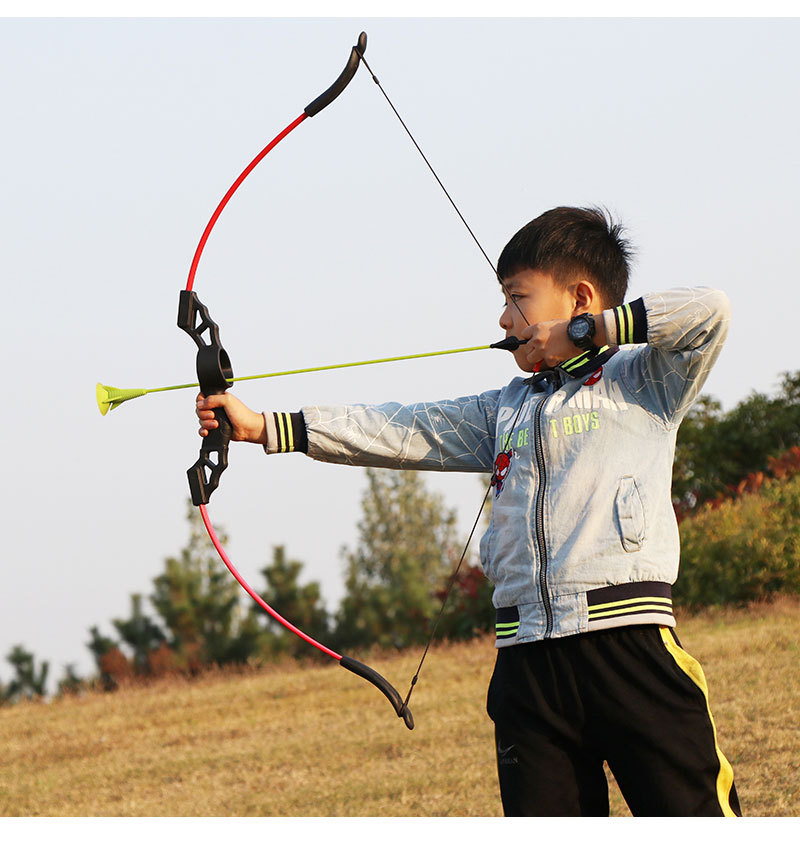 一诺 儿童弓箭安全吸盘亲子娱乐儿童弓室外射击休闲吸盘儿童弓箭