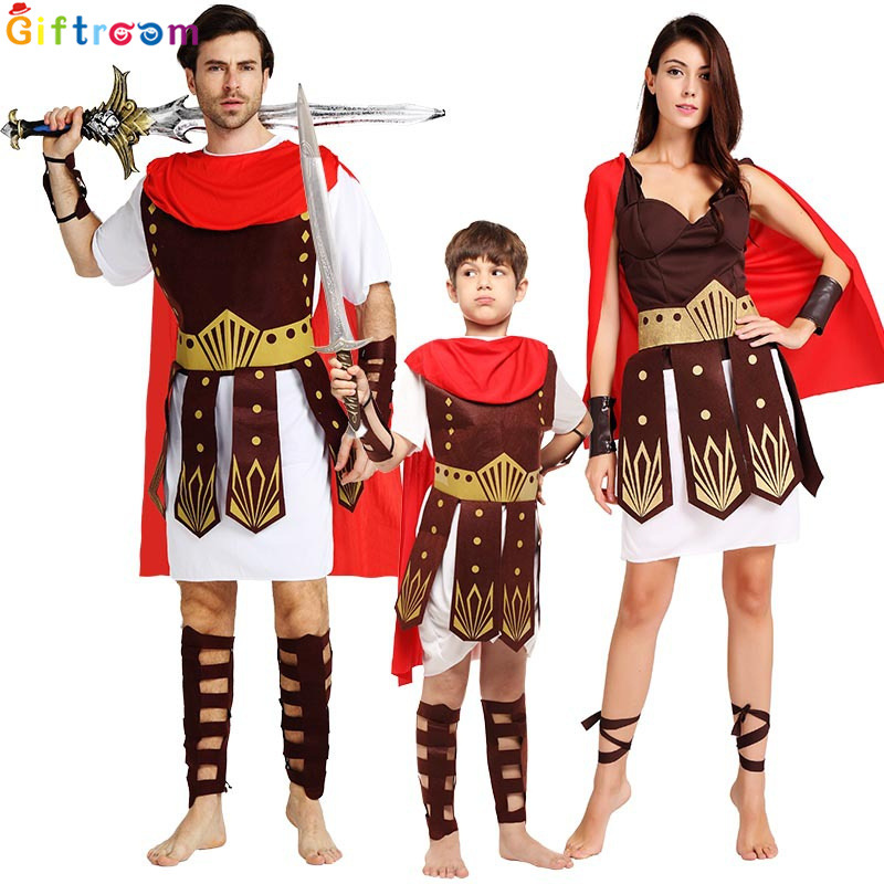 古典优雅国王cosplay化妆舞会服装 意大利古罗马皇家羅馬武士