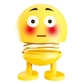 汽车摆件摇头公仔网红创意可爱表情包个性车载车内装饰品漂亮摆件