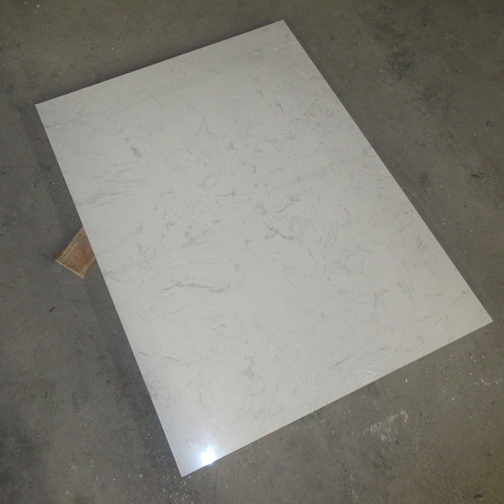 人造大理石花纹板 爵士白大理石 工程板复合板台面各种异形规格