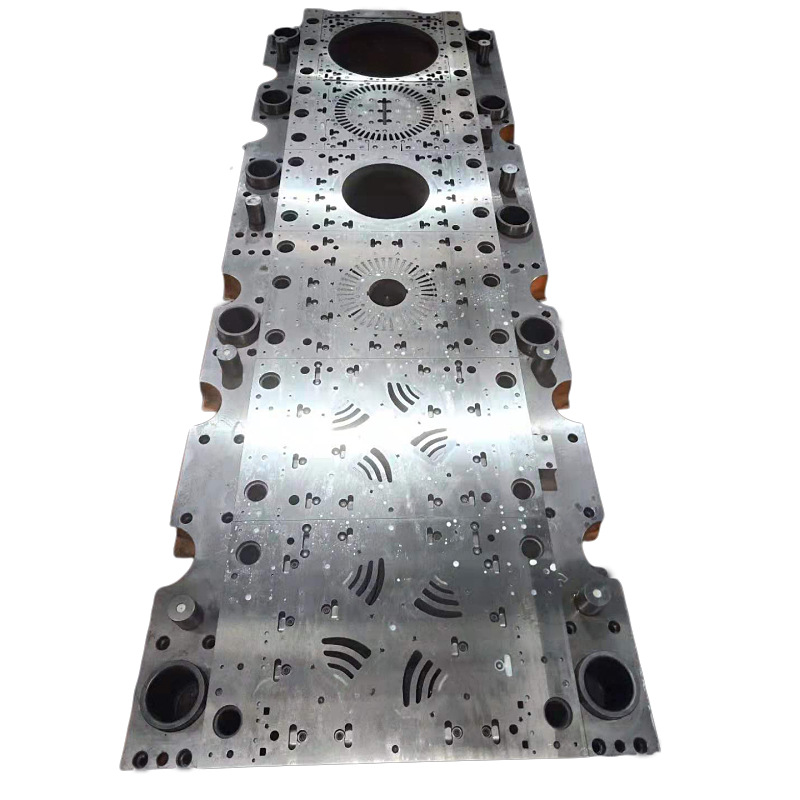 电机定子转子铁芯模具硅钢片高速自动叠铆模具钳式万用表铁芯