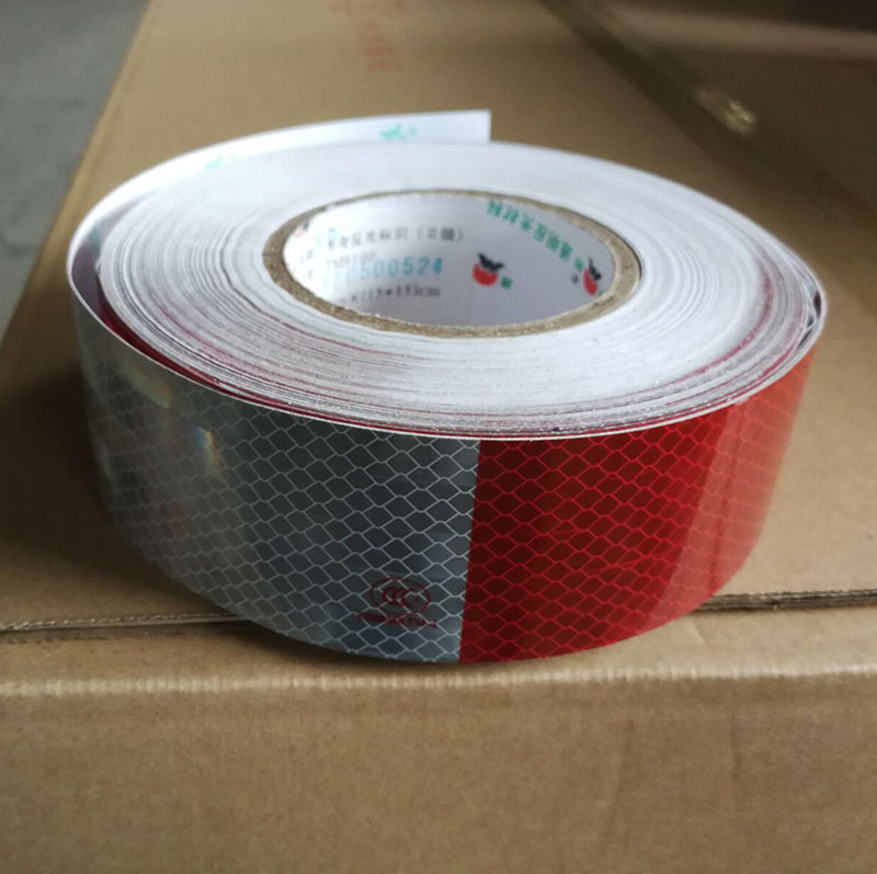 通明反光条 汽车反光膜 红白全白 通明c000368车身反光贴