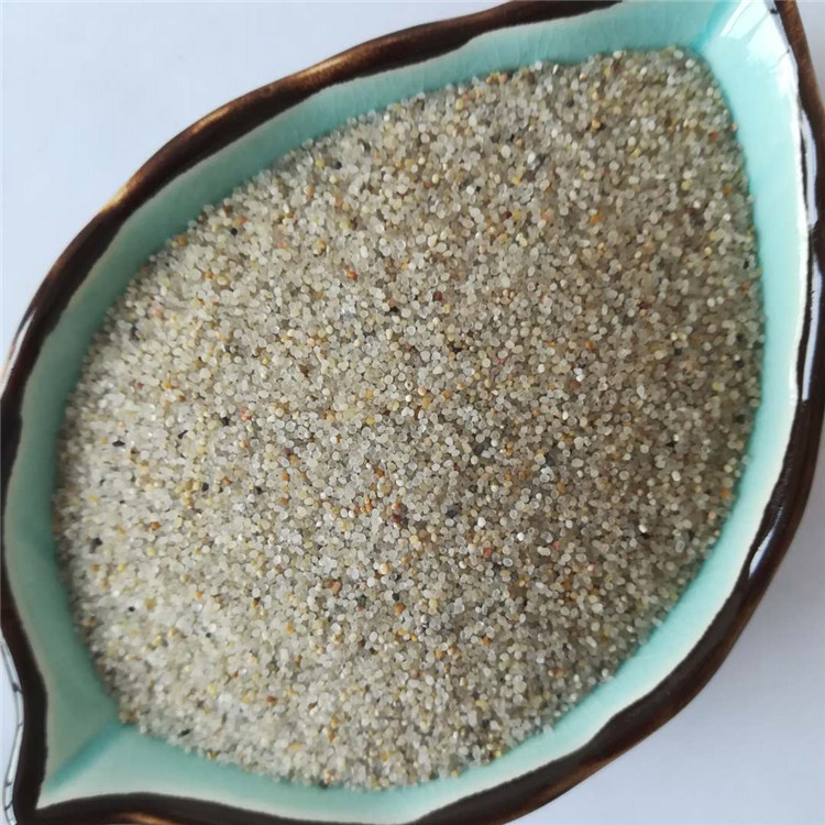 现货供应无粉尘圆粒砂 沙疗用质感圆粒砂 颗粒均匀游乐场用不磨手