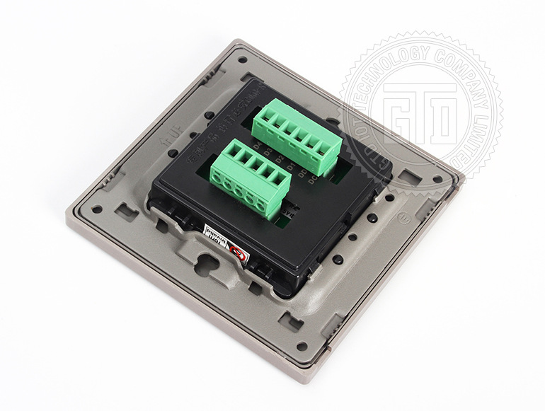 定制智能家居酒店室内干接点发光墙壁开关 5-24v直流轻触按键开关