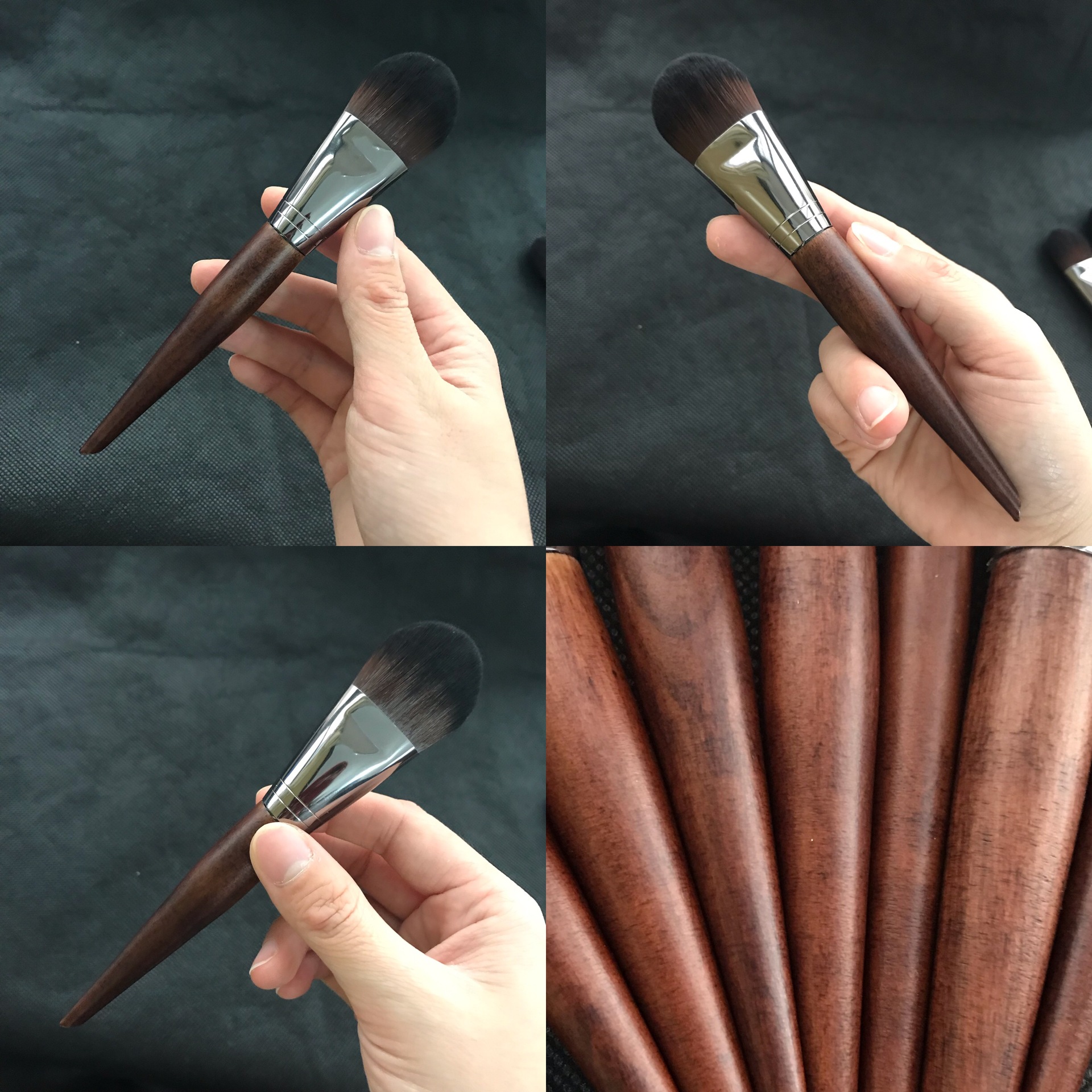 淘货源扁化妆刷粉底刷bb霜刷 粉底液刷 不吃粉专业底妆刷扁头刷