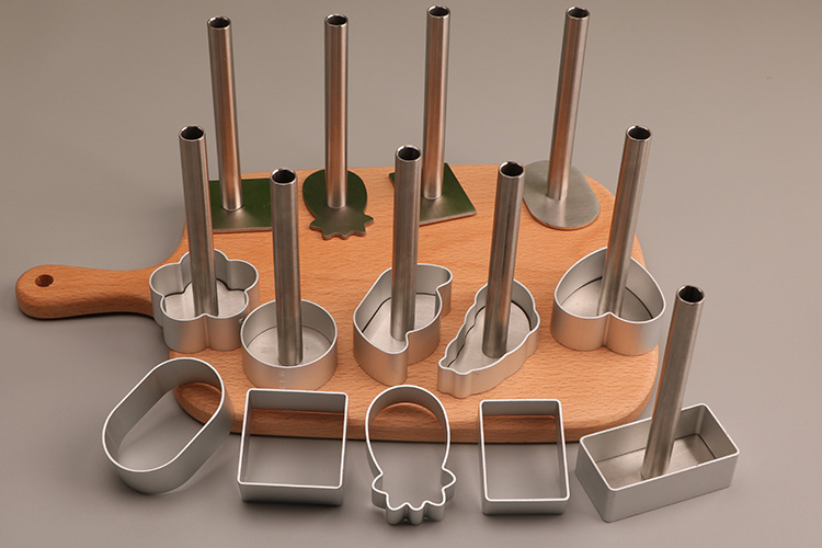 加厚铝合金凤梨酥模具凤梨酥压板压模器饼干模具水果蔬菜切模