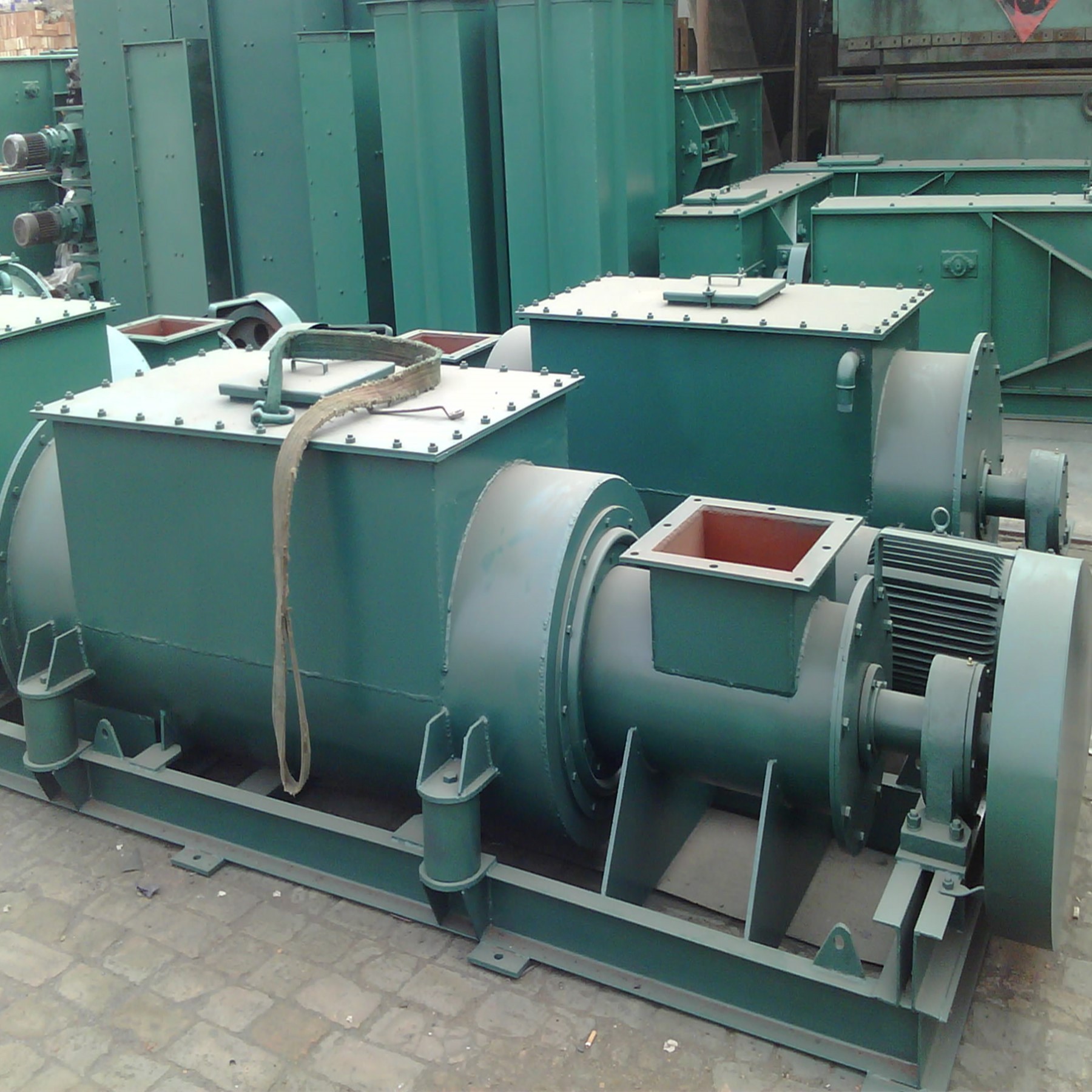 特价供应 单轴粉尘加湿搅拌机 除尘粉尘加湿机 工业粉尘加湿机