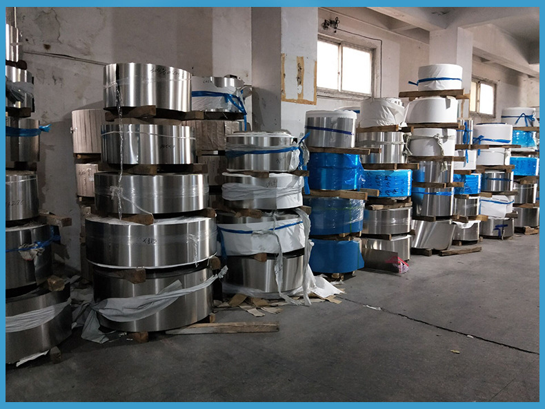 厂家批发201钢带不锈钢卷带2b分条料打包带冷轧钢带不锈钢片扎带