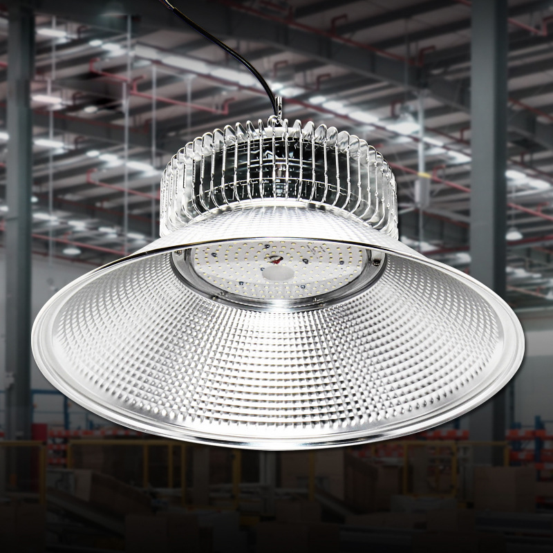 led鳍片工矿灯厂房灯工厂灯工业灯室内体育馆篮球场照明灯