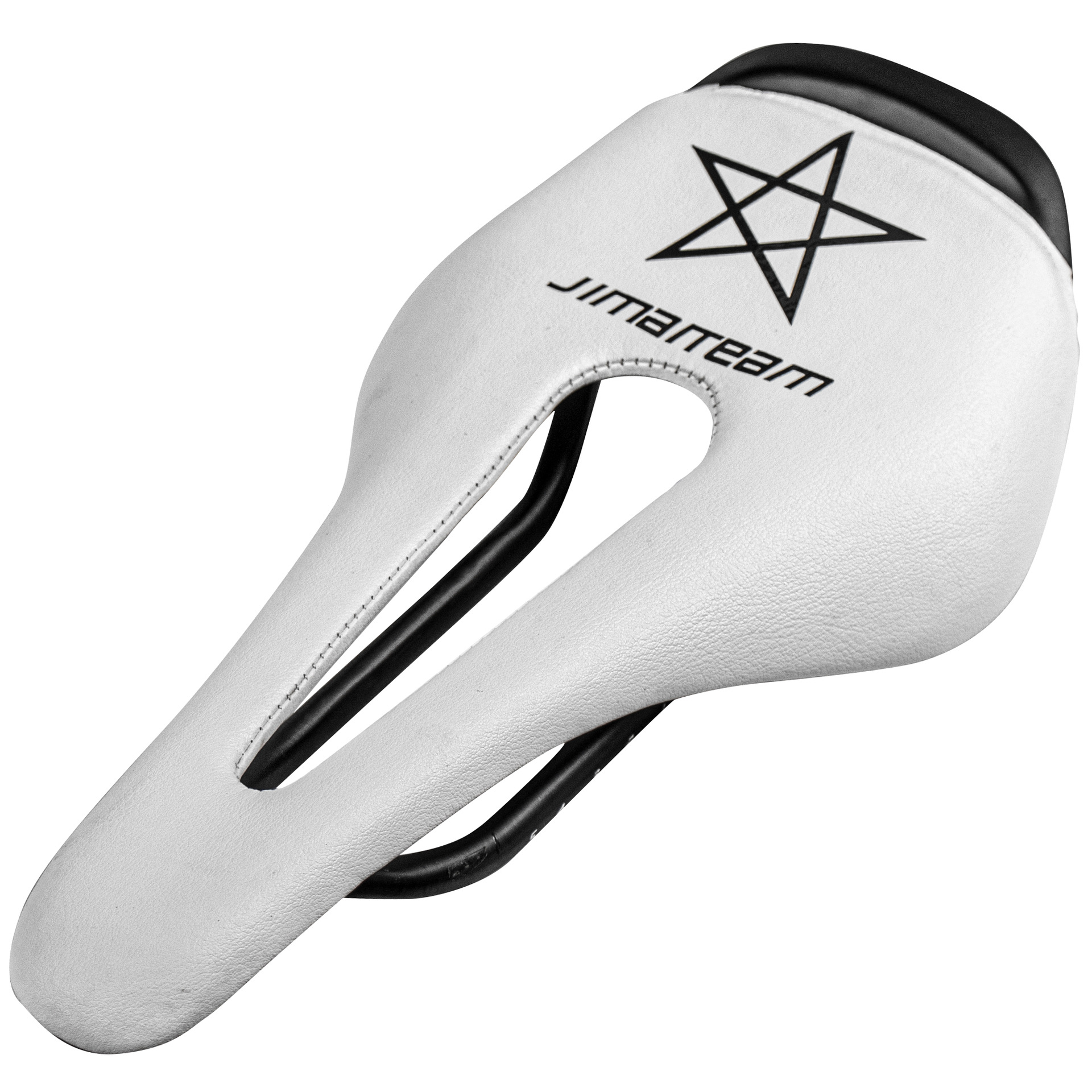 新款jimaiteam超轻全碳纤维鞍座山地车公路车自行车坐垫真皮座垫