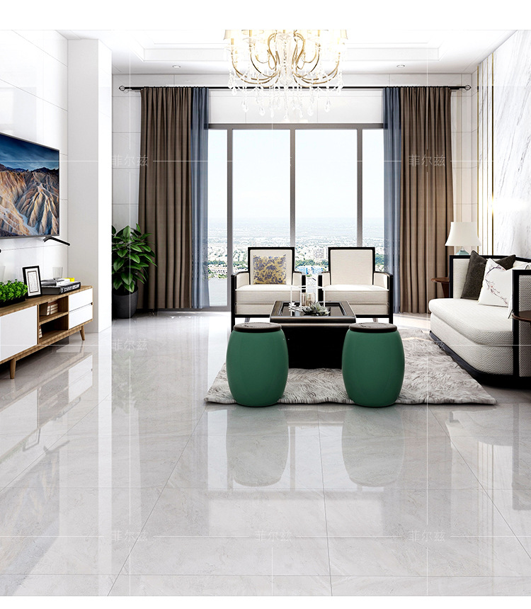 菲尔兹瓷砖600*600全抛釉金刚石地砖客厅卫生间墙砖6688地板砖