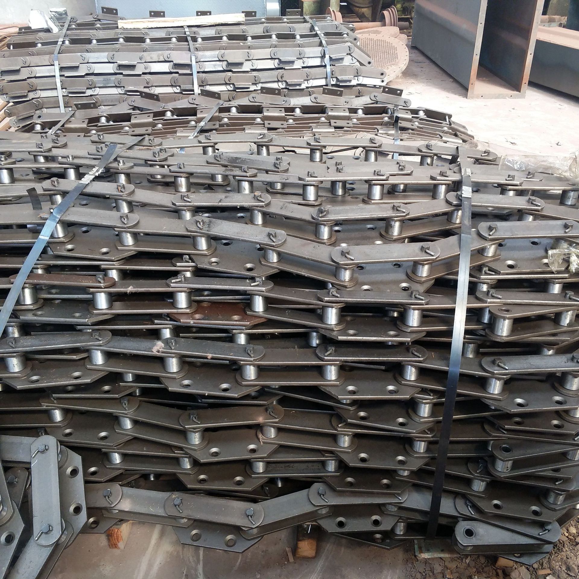 厂家销售提升机板链 耐磨耐用现货可加工定做工业传动板式链条