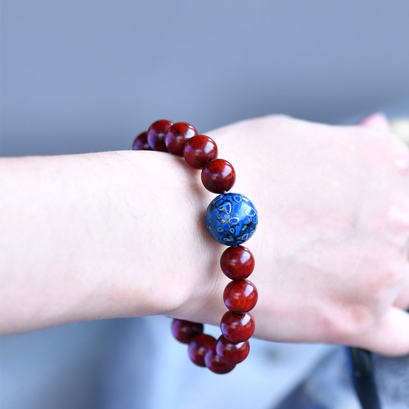 0佛珠手串创意大漆珠六字真言隔珠批发diy礼品手串-阿里巴巴