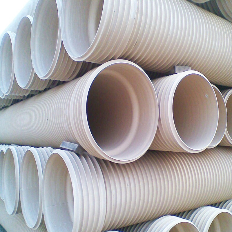 hdpe缠绕结构壁管(b型管),塑钢缠绕管,给排水管,pvc-u硬质聚氯乙烯