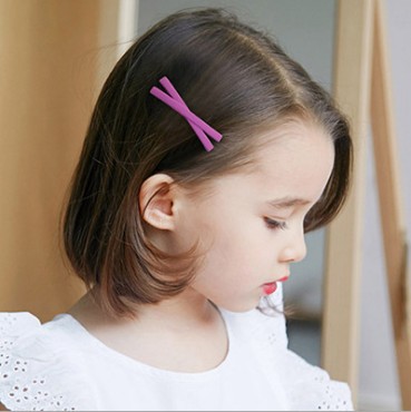 a249韩国女孩糖果色交叉发夹女儿童宝宝发夹网红夹子公主发卡发饰